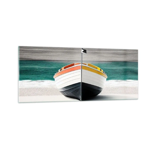 Obraz na szkle - Na swoim miejscu - 100x40 cm