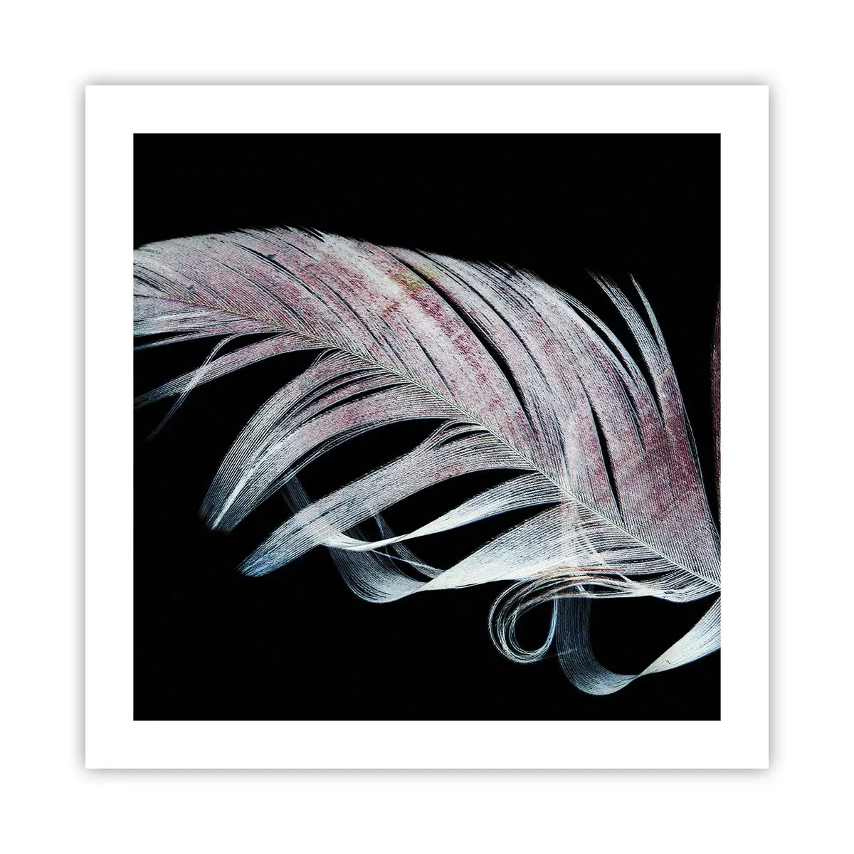 Plakat - Pomyśl o dotyku - 50x50 cm