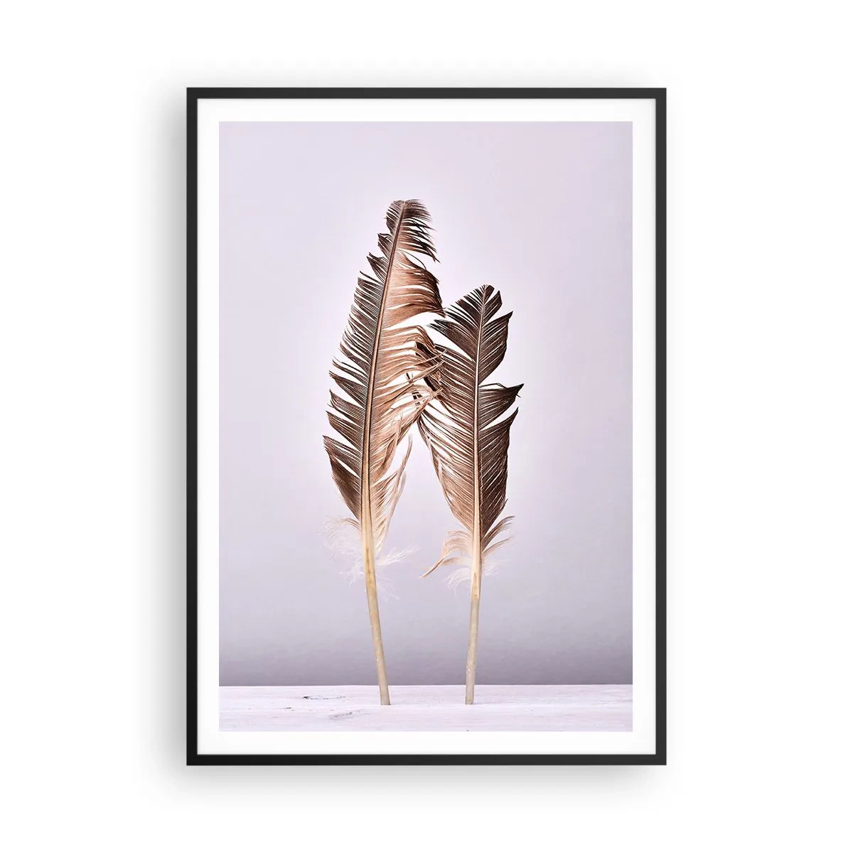 Plakat w czarnej ramie - Przeciw nicości - 70x100 cm