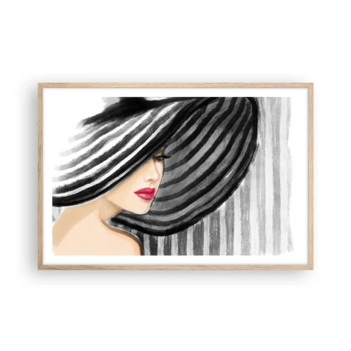 Plakat w ramie jasny dąb - Gdzie ciebie szukać? - 91x61 cm