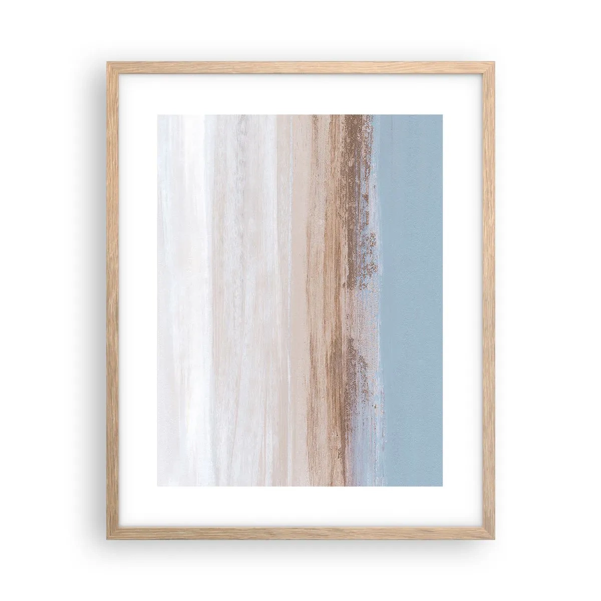 Plakat w ramie jasny dąb - Niejednoznaczny pejzaż - 40x50 cm