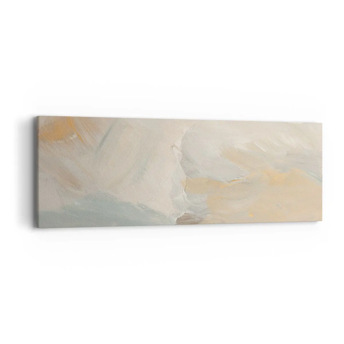 Obraz na płótnie - Abstrakcja – kraina łagodności - 90x30 cm