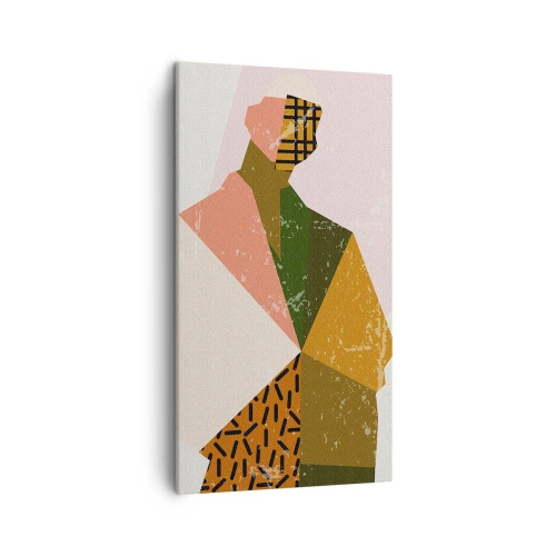 Obraz na płótnie - Człowiek – istota złożona - 45x80 cm