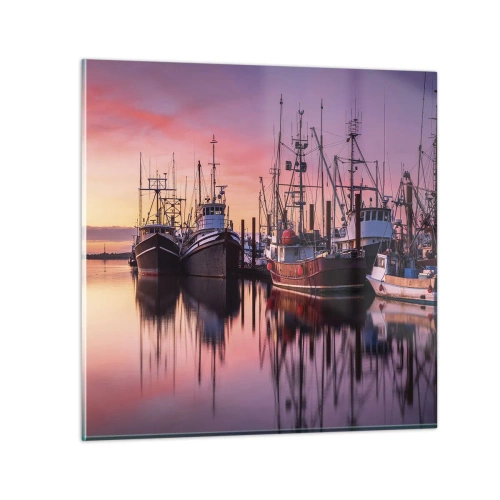 Obraz na szkle - Przed kolejnym dniem - 70x70 cm