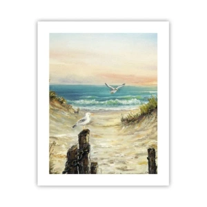 Plakat - Bezwietrzne zacisze - 40x50 cm