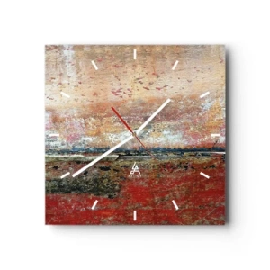 Zegar ścienny - Może to morze - 40x40 cm