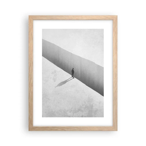 Plakat w ramie jasny dąb - Jasny cel - 30x40 cm