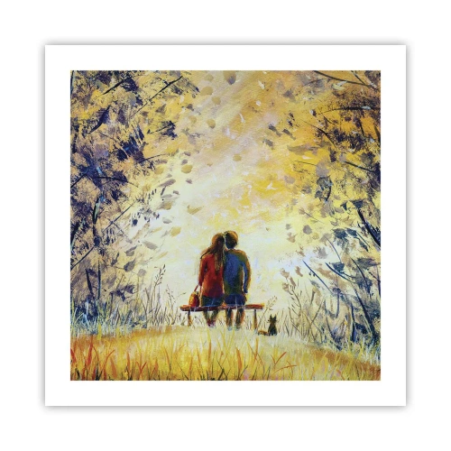 Plakat - Magiczna chwila - 50x50 cm