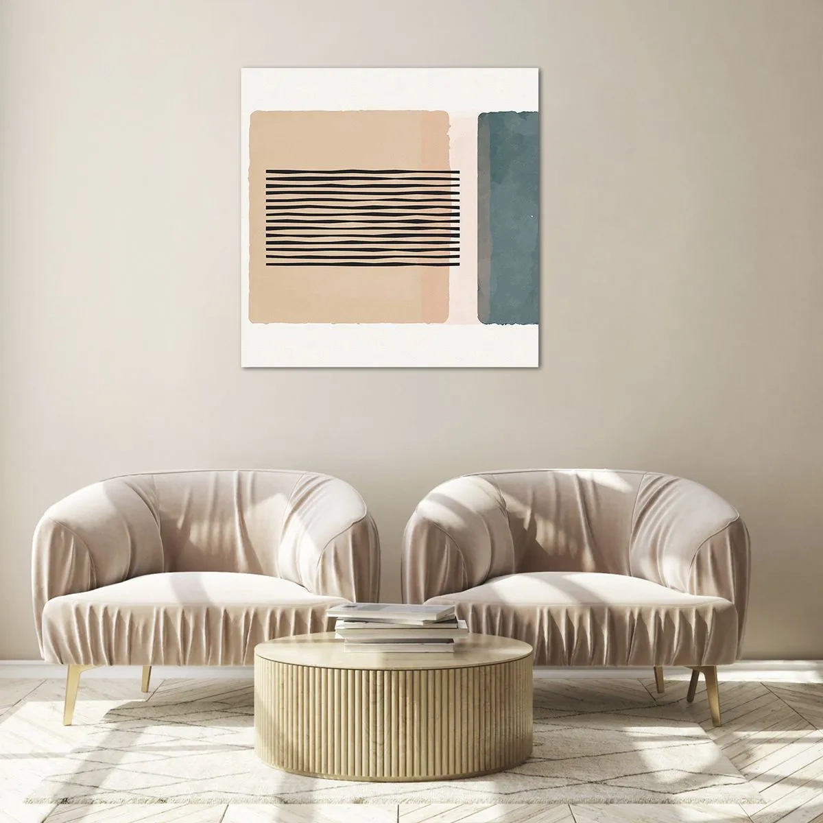 Obraz na szkle - Wszystko w porządku - 40x40 cm