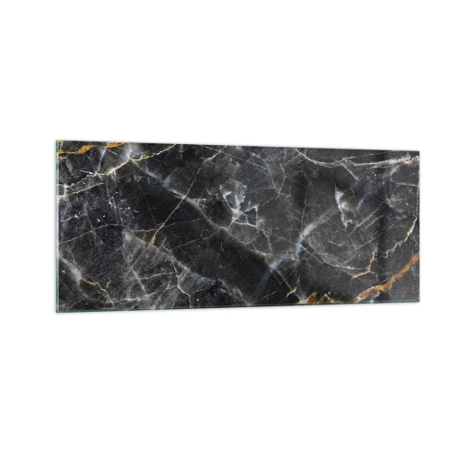 Obraz na szkle - Wewnętrzne życie kamienia - 100x40 cm