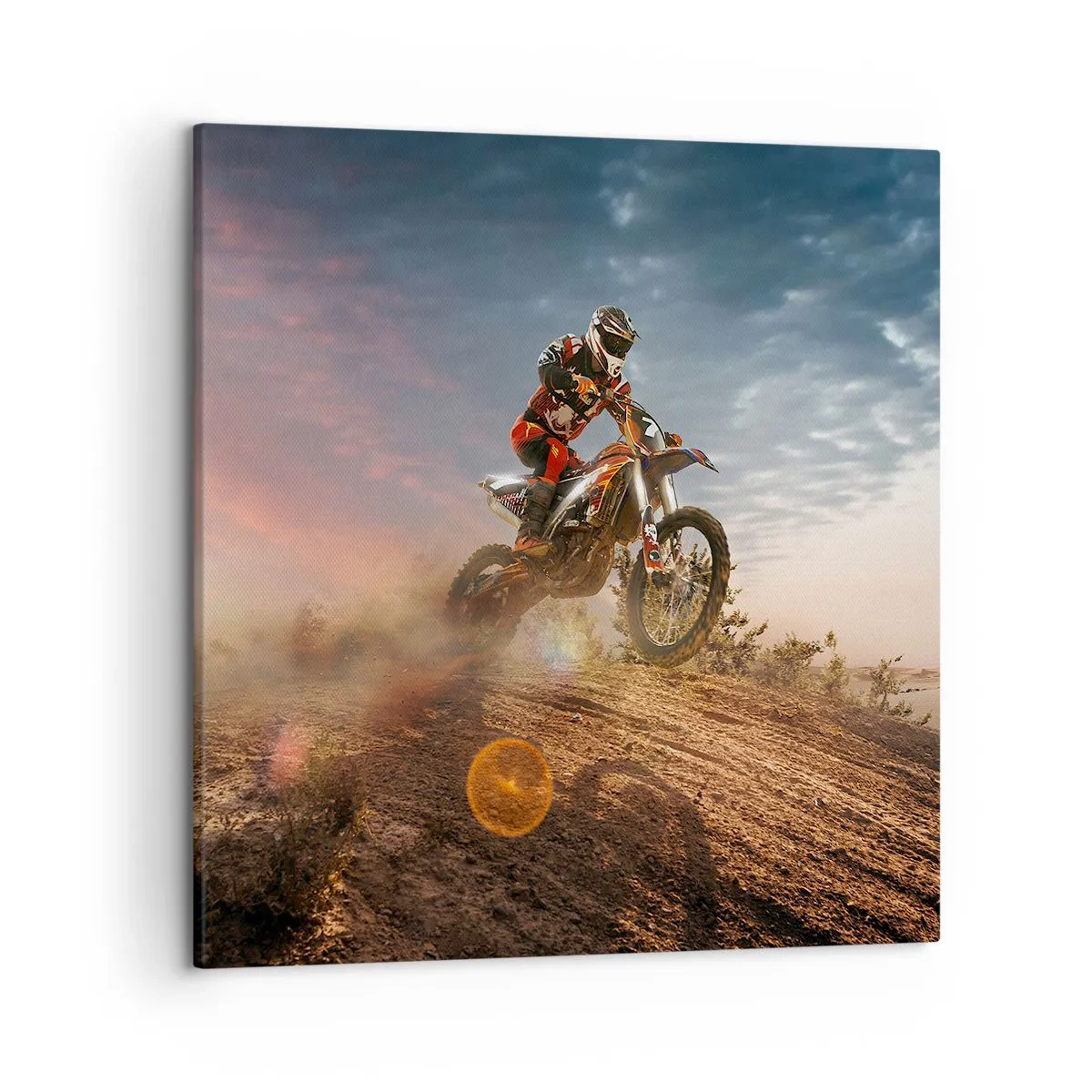 Obraz na płótnie - Po zwycięstwo - 50x50 cm