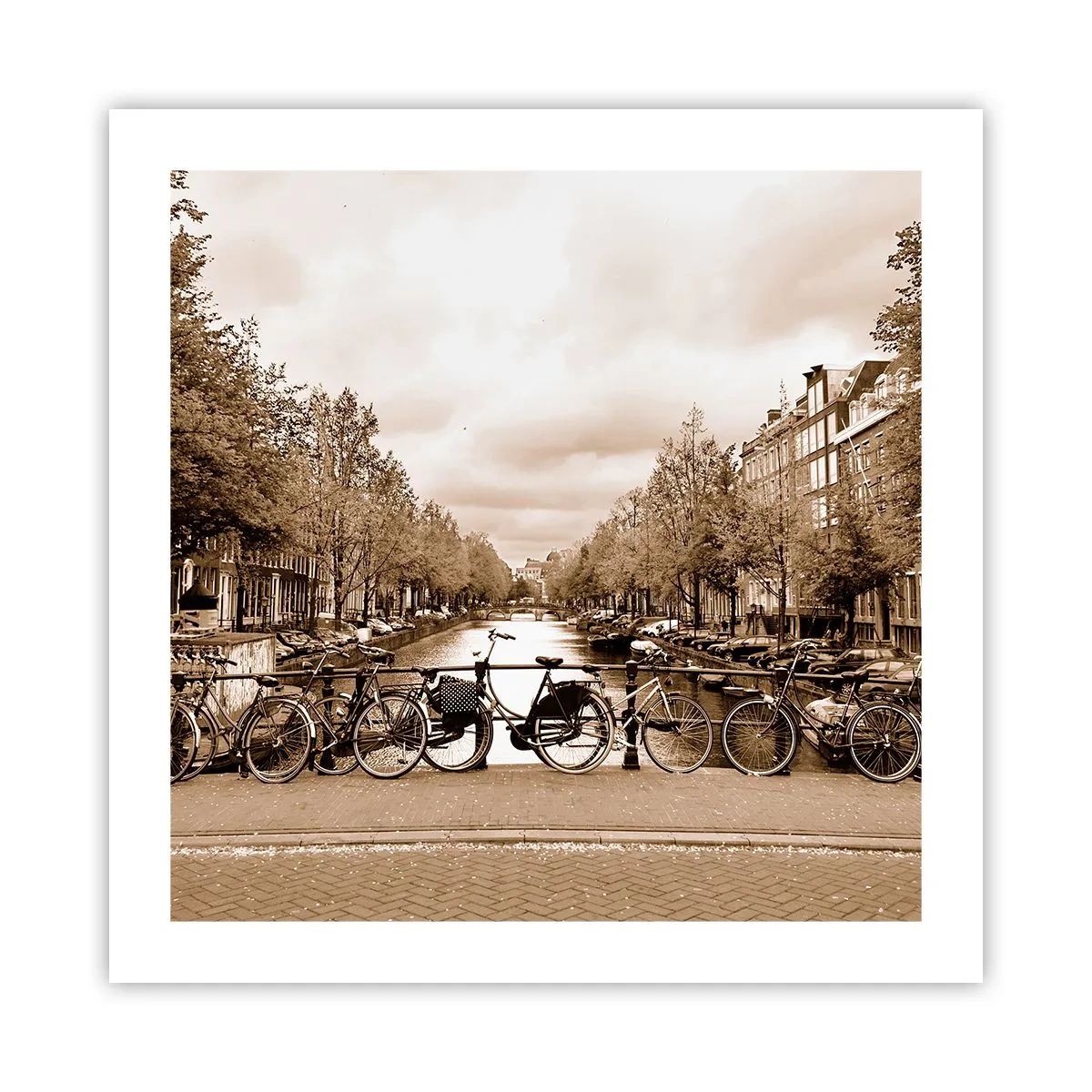 Plakat - Holenderskie klimaty - 50x50 cm