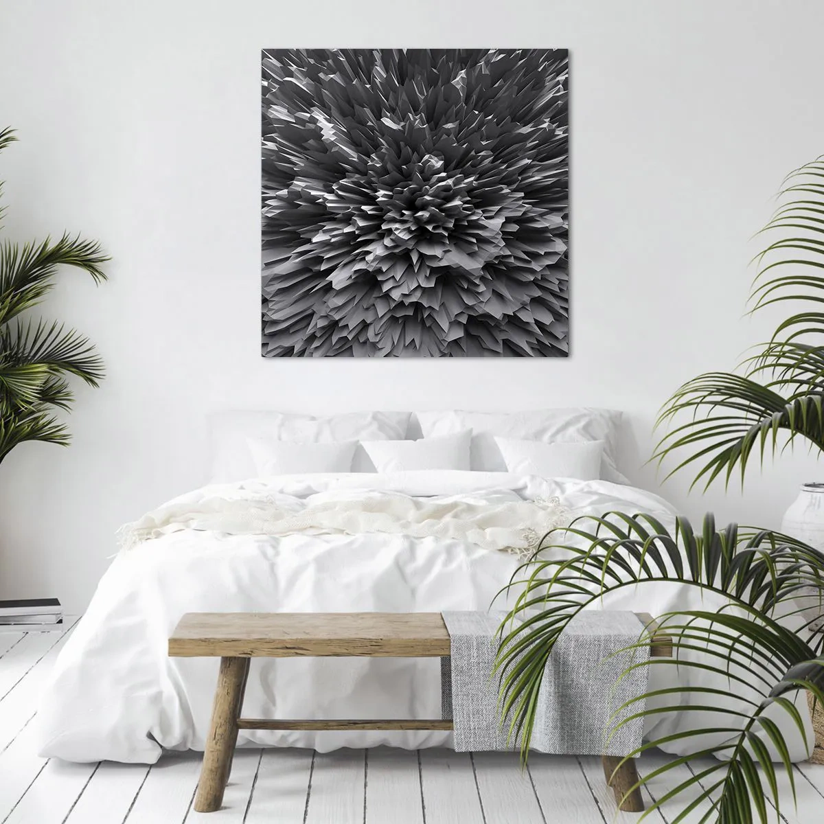 Obraz na płótnie - Już ostrzej się nie da - 60x60 cm