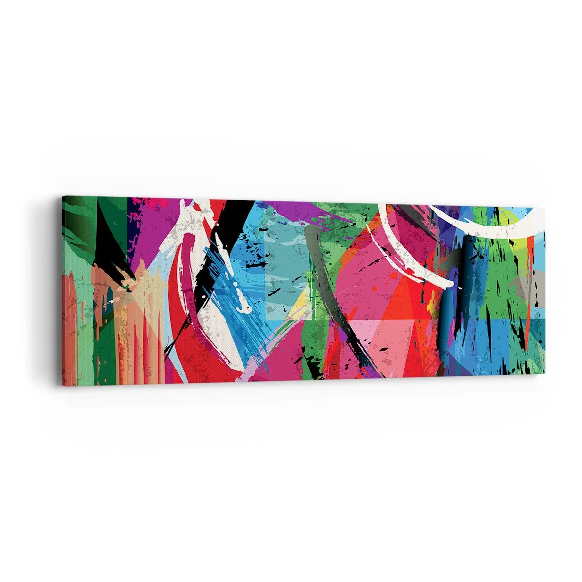 Obraz na płótnie - Szybko, żywo i skocznie - 90x30 cm
