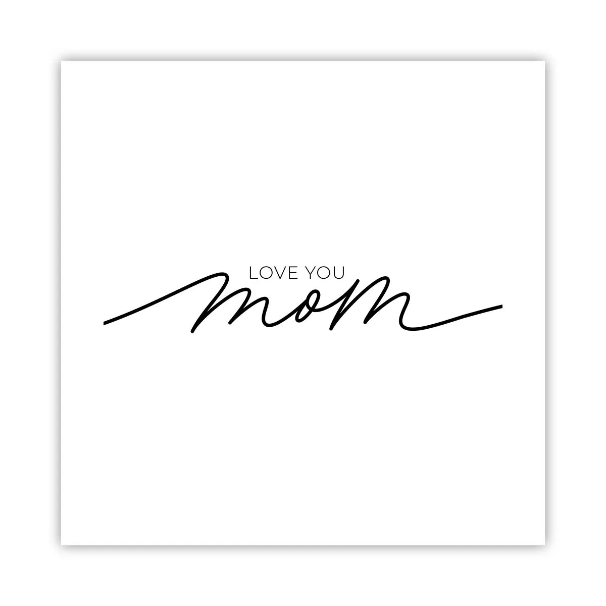 Plakat - Wielkie wzruszenie - 40x40 cm