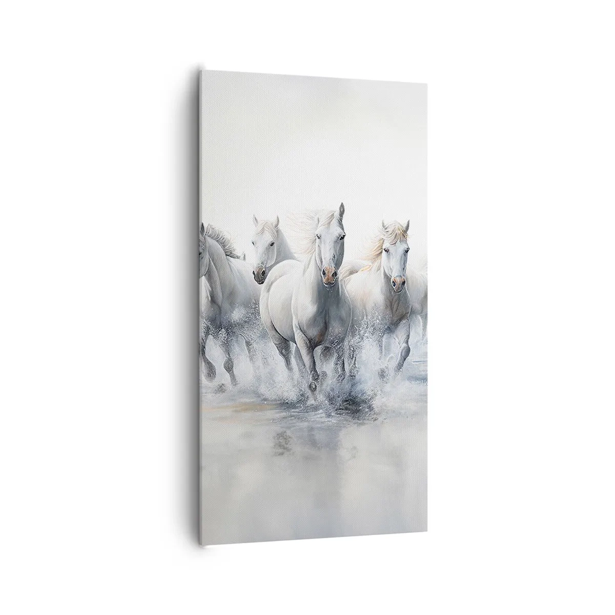 Obraz na płótnie - Biała magia - 65x120 cm