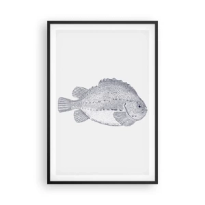 Plakat w czarnej ramie - Do albumu przyrodnika - 61x91 cm