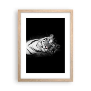 Plakat w ramie jasny dąb - Dzikość i spokój - 30x40 cm