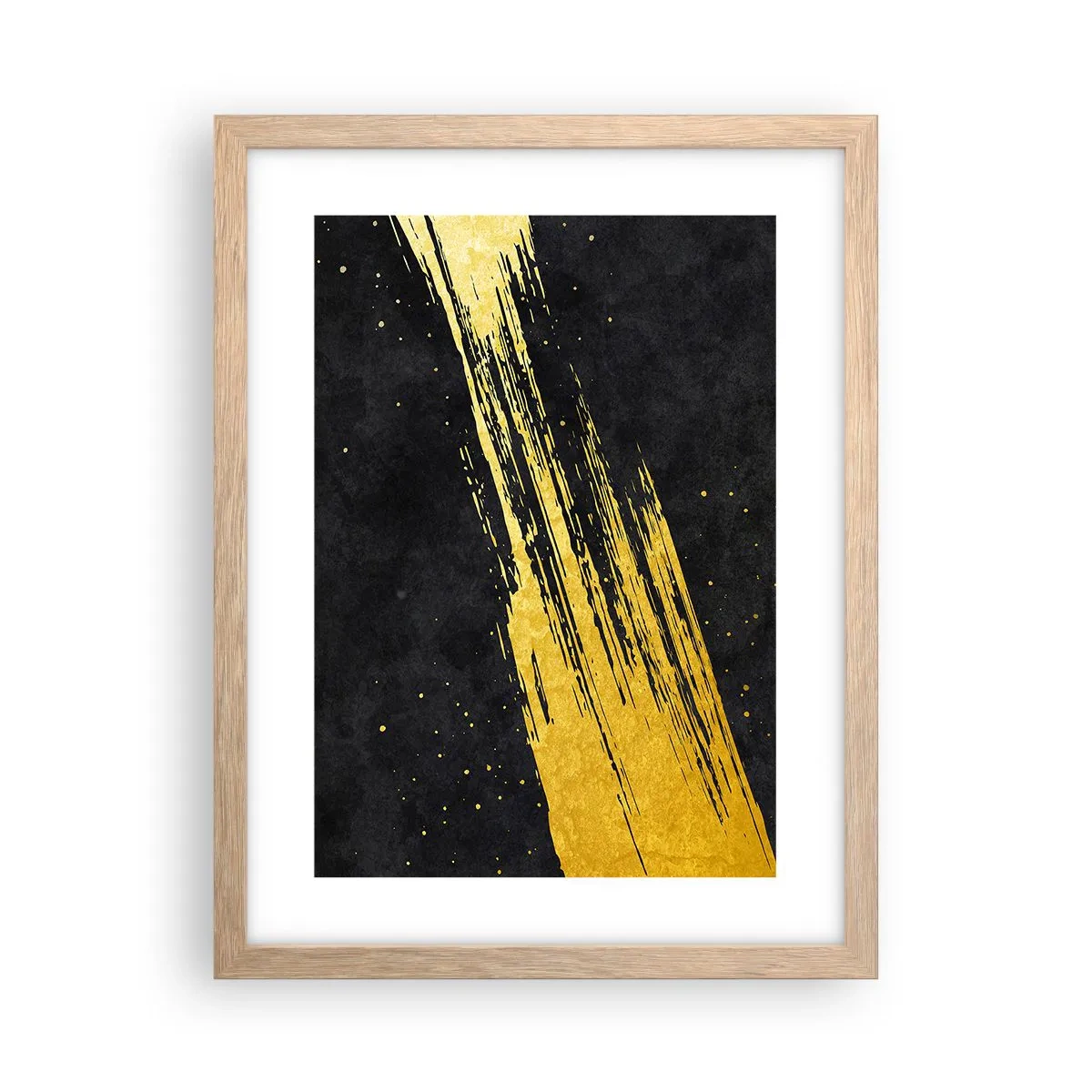 Plakat w ramie jasny dąb - Skok w nadprzestrzeń - 30x40 cm