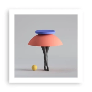 Plakat - Kompozycja surrealistyczna - 50x50 cm