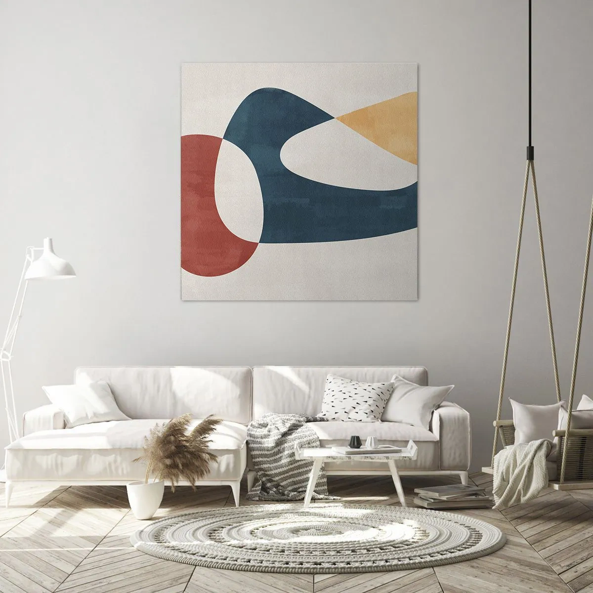 Obraz na płótnie - Wpływy i metamorfozy - 70x70 cm