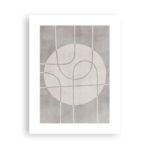 Plakat - Koliście i na wprost - 30x40 cm