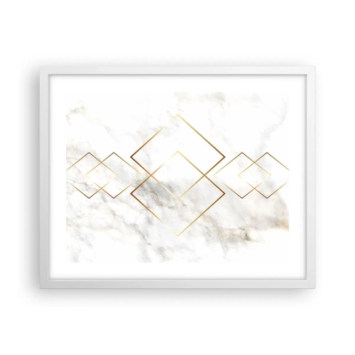 Plakat w białej ramie - Widok na nieskończoność - 50x40 cm