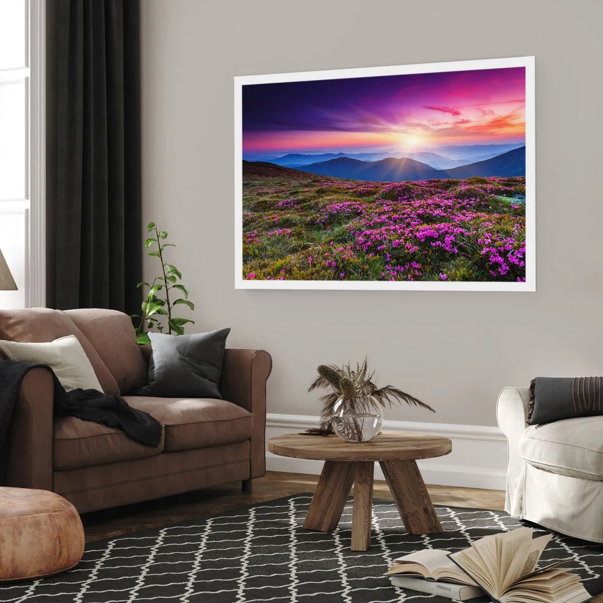 Plakat - Ziół zapachniały świeże pęki od niw - 91x61 cm