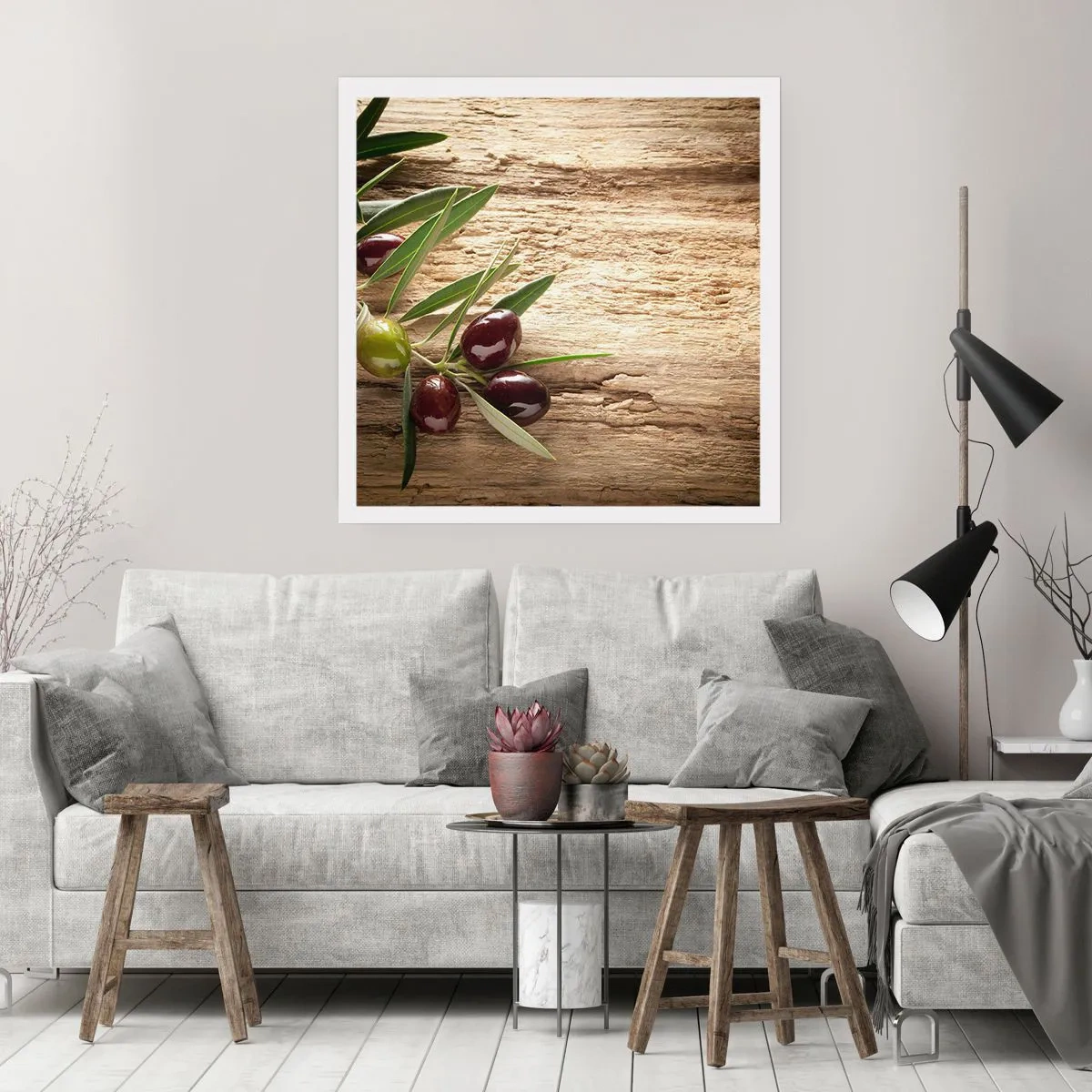 Plakat - Prosto od natury - 40x40 cm