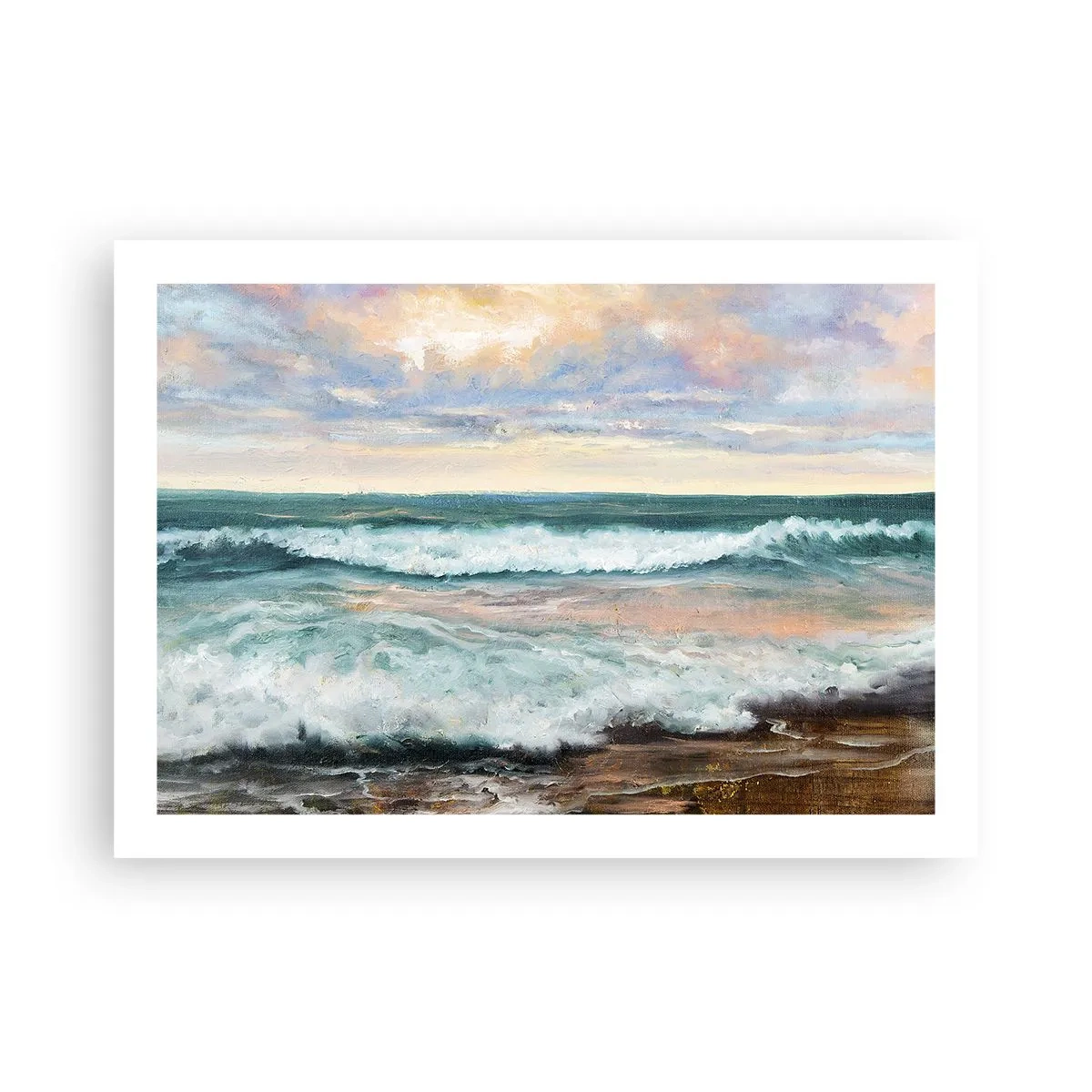 Plakat - Tutaj wygładzisz duszę - 70x50 cm