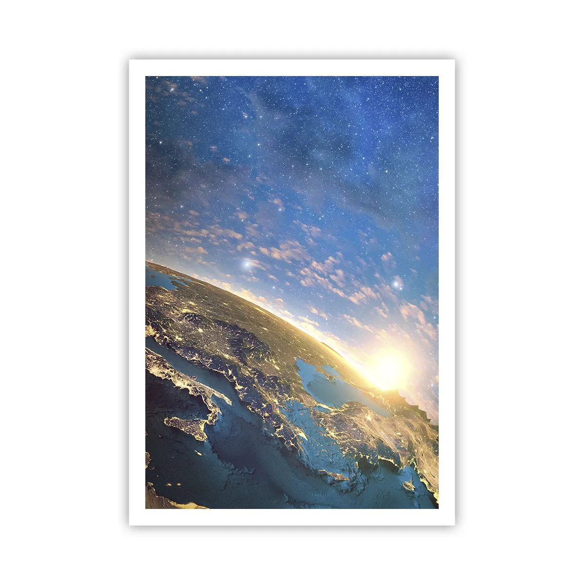 Plakat - Spójrzmy na siebie z dystansu - 70x100 cm