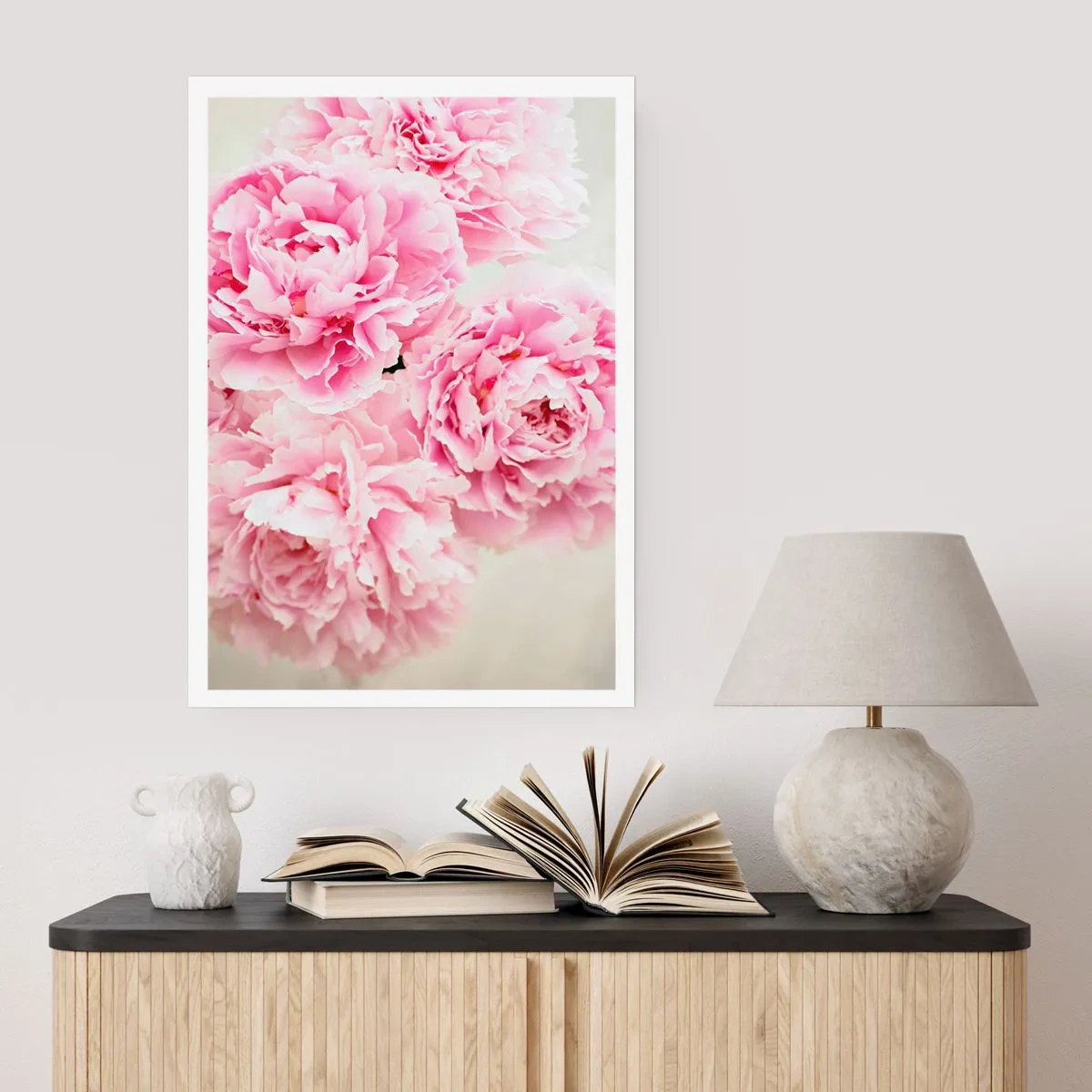 Plakat - W różowym przepychu - 70x100 cm