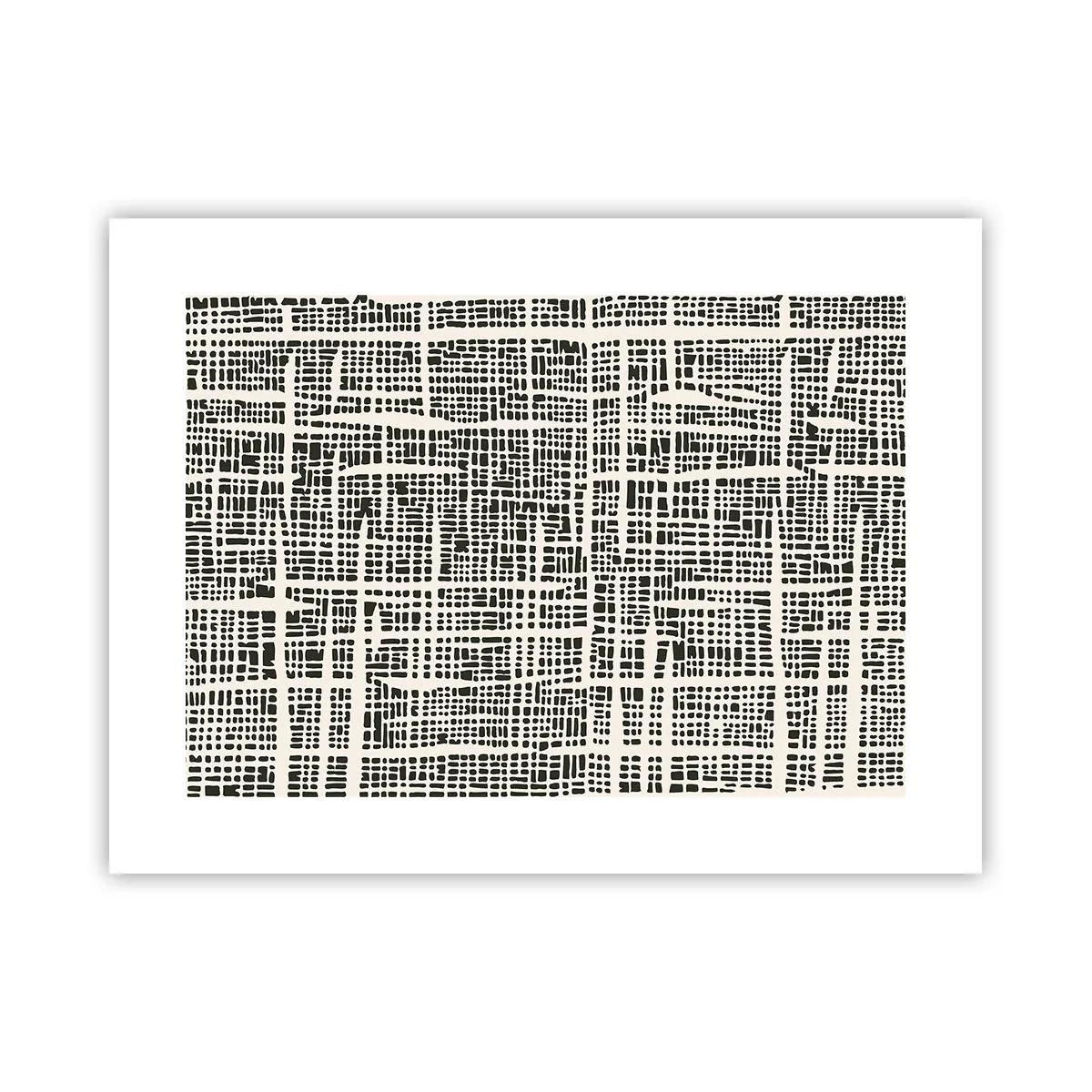 Plakat - Kompozycja utkana - 40x30 cm