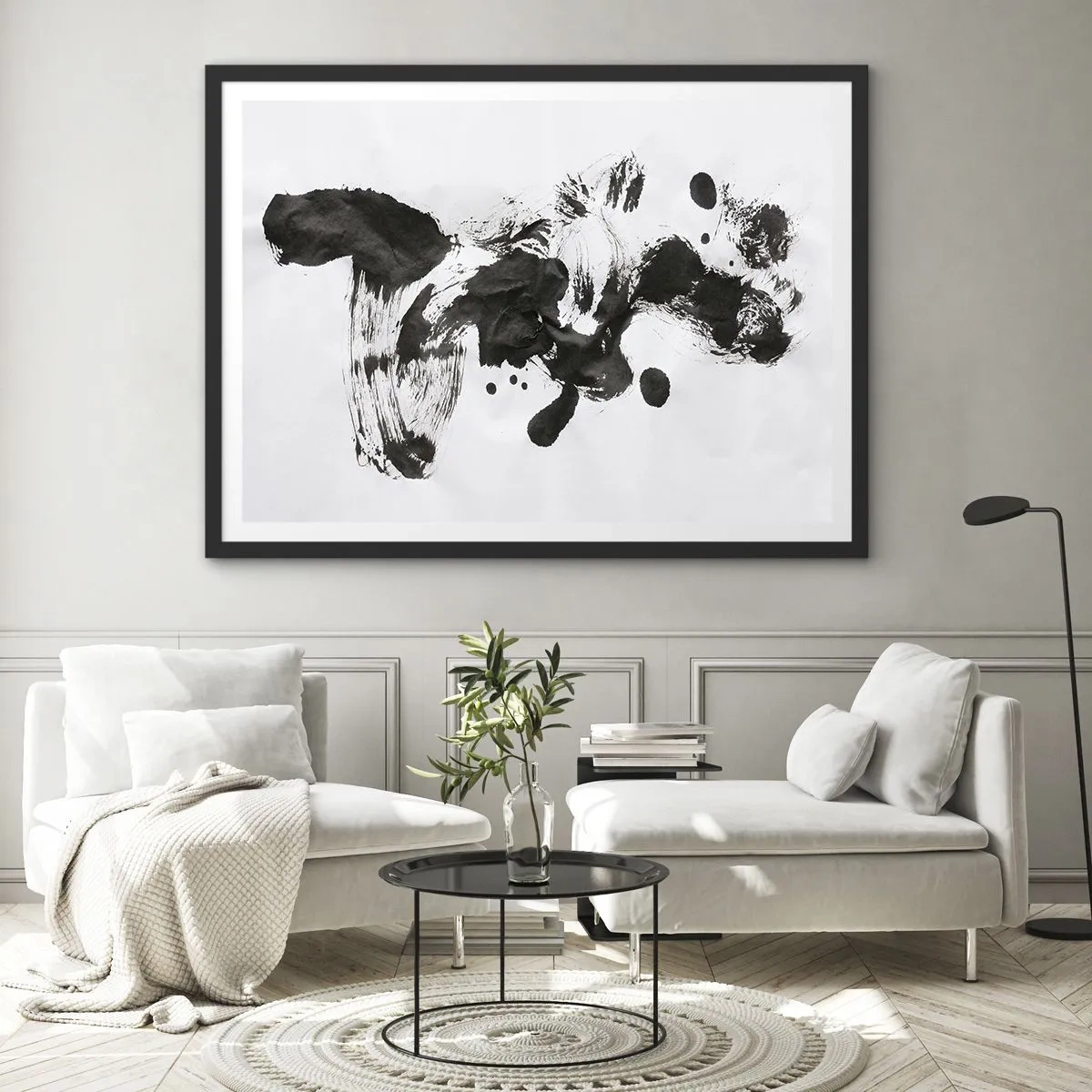 Plakat w czarnej ramie - W szaleństwie metoda? - 91x61 cm