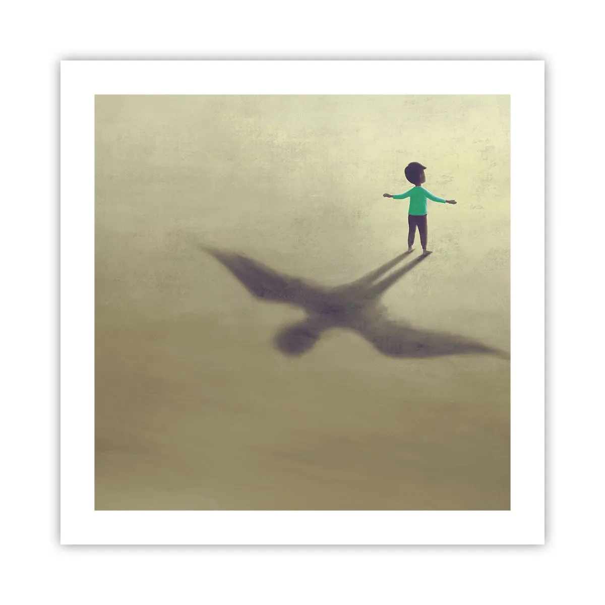 Plakat - Bohater przyszłości - 50x50 cm