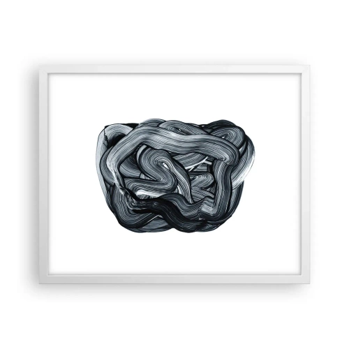 Plakat w białej ramie - To nie takie proste - 50x40 cm