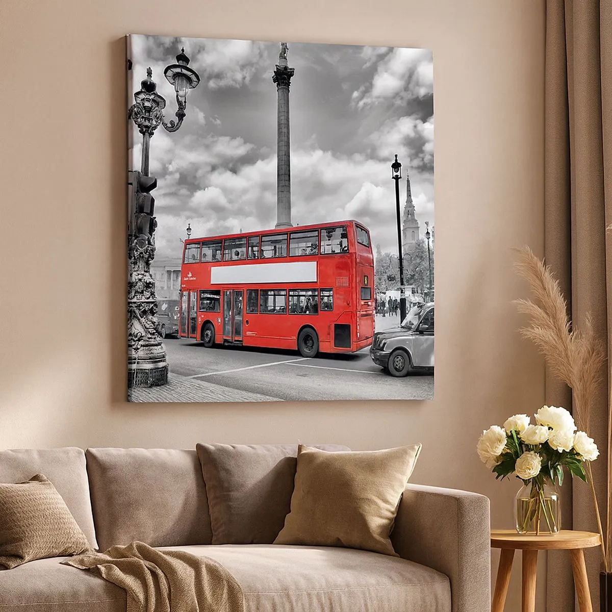 Obraz na płótnie - Prawdziwy krwioobieg miasta - 30x30 cm