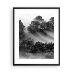 Plakat w czarnej ramie - Wstający ze snu - 40x50 cm