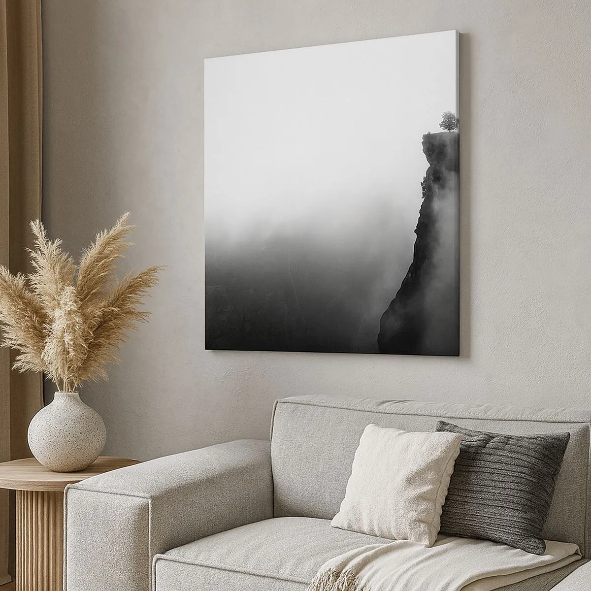 Obraz na płótnie - Na skraju świata - 30x30 cm