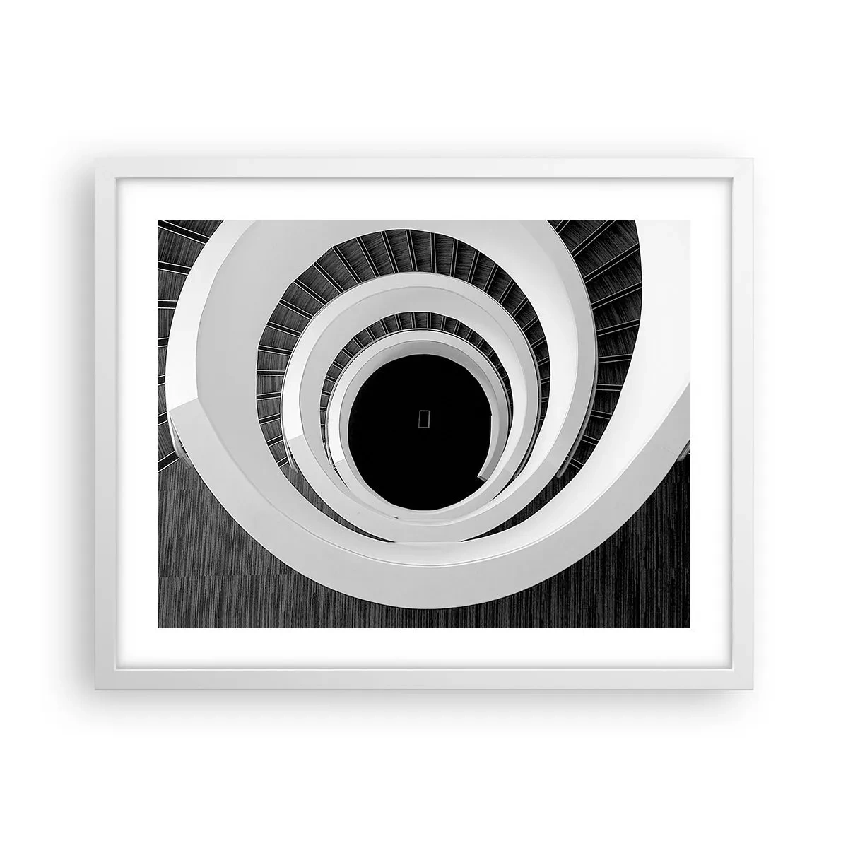 Plakat w białej ramie - Do istoty rzeczy - 50x40 cm
