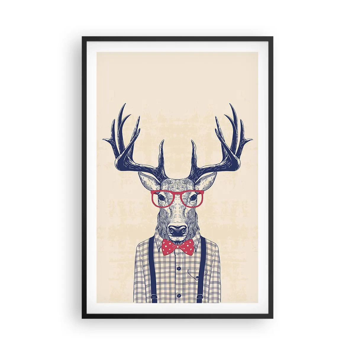 Plakat w czarnej ramie - Zabawna ekstrawagancja - 61x91 cm