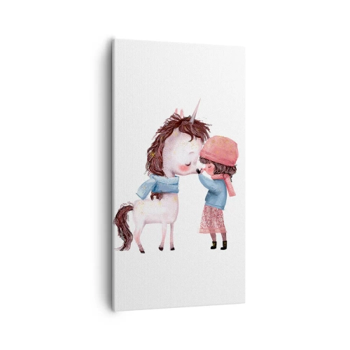 Obraz na płótnie - Zimowa opowieść - 55x100 cm