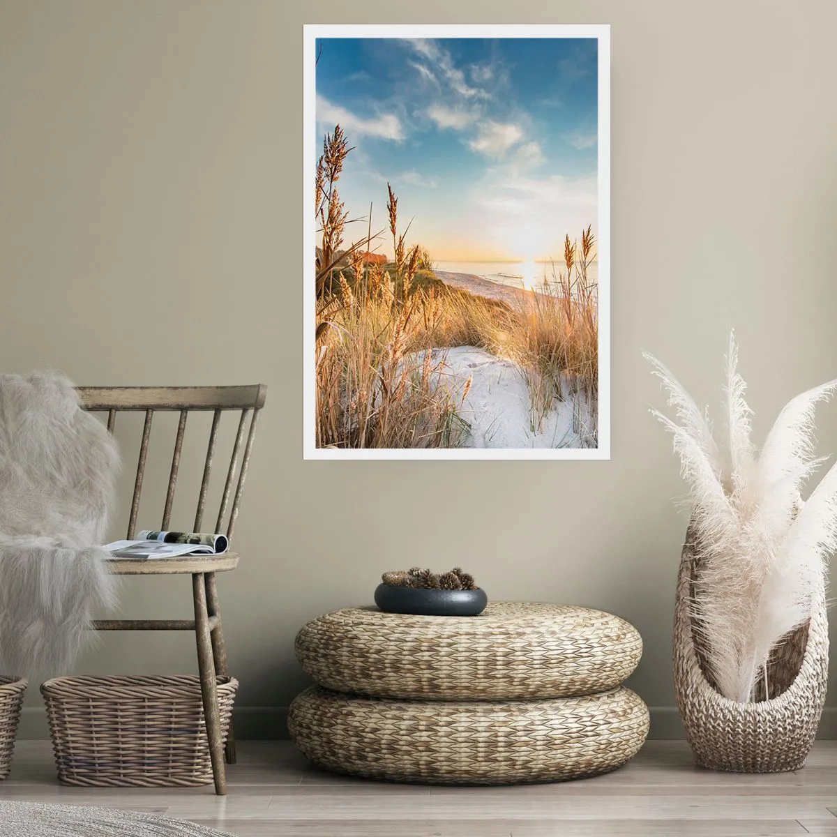 Plakat - Północna plaża - 61x91 cm