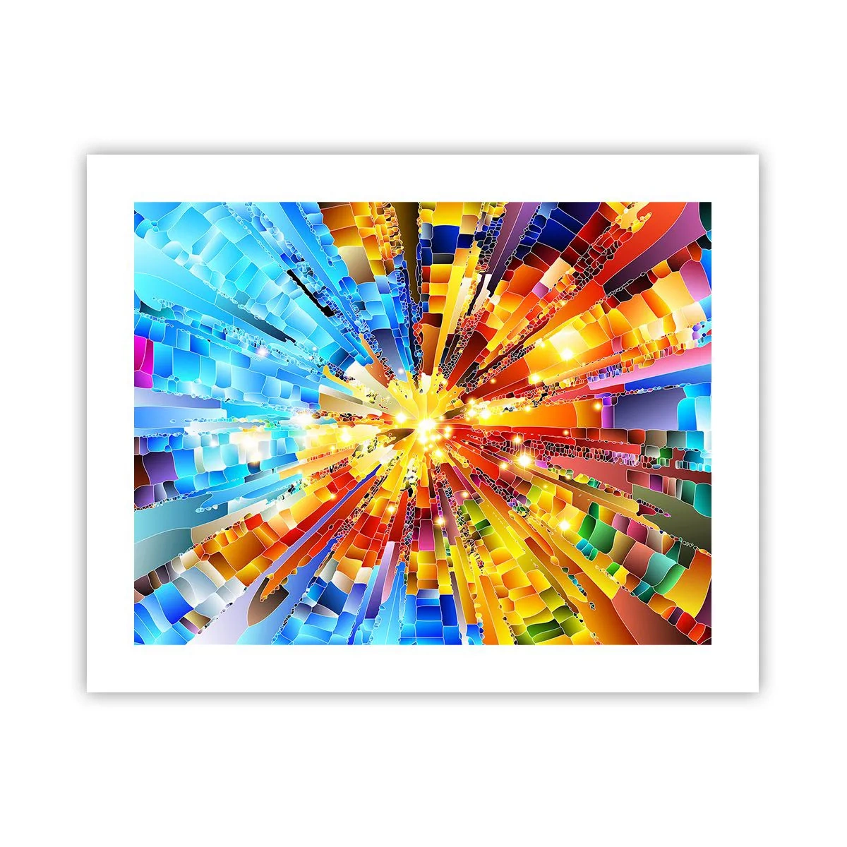 Plakat - In medias res - 50x40 cm