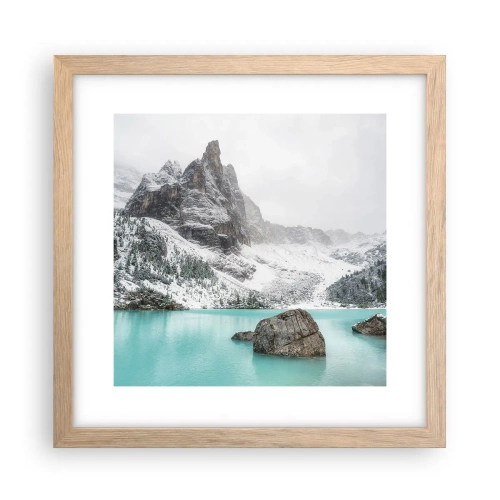 Plakat w ramie jasny dąb - Na straży - 30x30 cm