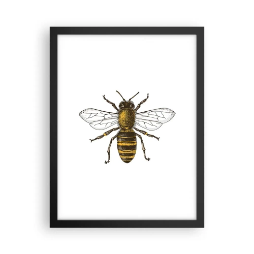 Plakat w czarnej ramie - Piękna i dobra - 30x40 cm