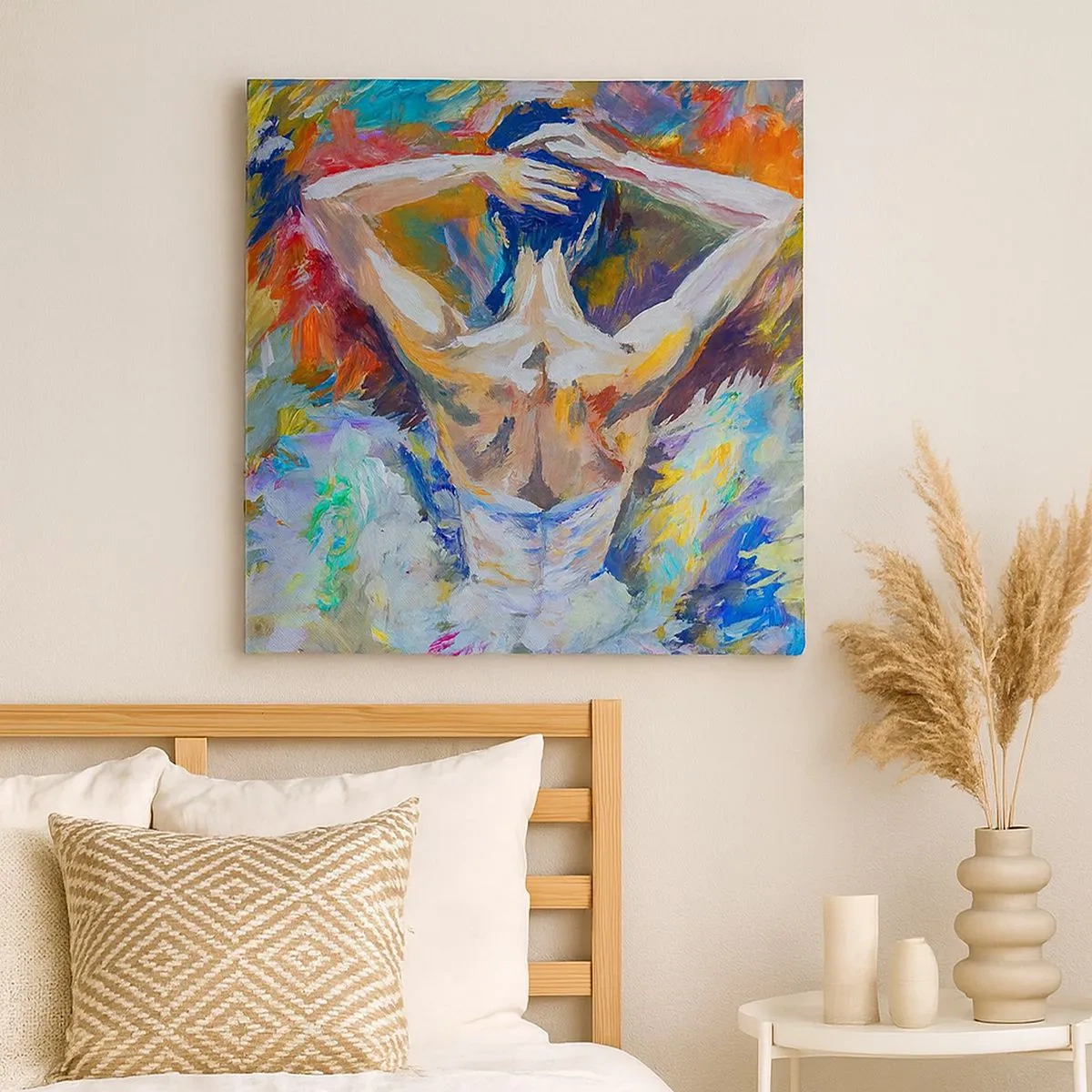 Obraz na płótnie - To może być wszysko - 30x30 cm