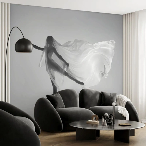 Fototapeta Premium Canvas - Lekkość i wdzięk - Kobieta, Taniec, Modelka - 450x315 cm