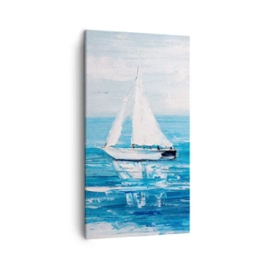 Obraz na płótnie - Z przyjacielem u boku - 45x80 cm