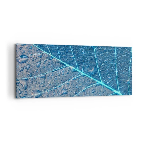 Obraz na płótnie - Życie w błękicie - 100x40 cm